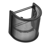 OFFSCH Copertura Antivento Microfono Portatile U-shape Scudo Protettivo Anti-spruzzi per Registrazione Live Streaming e Riconoscimento Vocale Facile da Installare Nero Classico