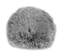 OFFSCH Copertura Antivento Pelosa Per Microfono, Paravento in Pelliccia Artificiale Morbida, Filtro Anti-pop Staccabile Per Registrazioni Audio e Protezione Da Vento e Rumori Ambientali