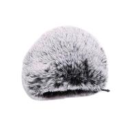 OFFSCH Copertura Microfono Antivento in Peluche Morbido Funzione Protettiva e Blocco Saliva per Registrazioni Professionali