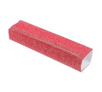 OFFSCH Copertura Per Impugnatura Microfono Wireless Strass Rossa, Manicotto Protettivo Per Microfono Portatile, Accessorio Per Spettacoli, Canto e Eventi Professionali