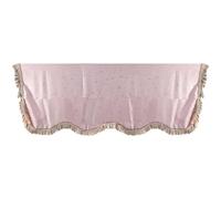 OFFSCH Copertura Protettiva Per Pianoforte Verticale Frange, Copertura Per Pianoforte Digitale Resistente, Protezione Anti Polvere Per Pianoforti Da 88 Tasti Rosa