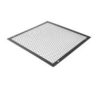 OFFSCH Copertura Quadrata per Stufa in Metallo 20X20 CM con Foro per Vite Schermo di Sicurezza Antiscottatura per Tavolo da Fuoco Protezione per e Animali Domestici Rete Resistente