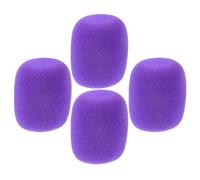 OFFSCH Coperture Per Microfono Portatile 4 Pezzi Di Protezioni Spugna Spessa Schermatura Per Microfono Anti E Resistente Agli Urti Lavabile E Multiuso