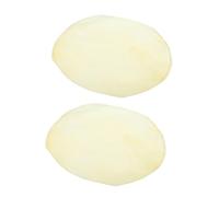 OFFSCH Coperture per Tamburi Africani 35 Cm in Pelle di Capra 2 Pezzi, Pelli per Tamburello Resistenti e Leggere, Accessori per Strumenti Musicali a Percussione Adatti a Uso Prolungato