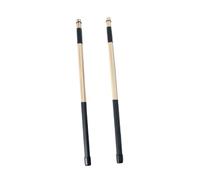 OFFSCH Coppia di Spazzole per Batteria Jazz in Legno, Bastoni per Tamburo Acustico, Accessori per Folk e Performance