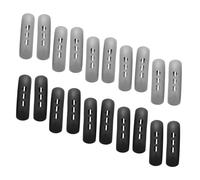 OFFSCH Coprimanico per Pentole in Gomma 20 Pezzi Manicotto Antiscivolo Resistente al Calore Copertura per Manico Padella Utensili da Protezione Mani la Cottura