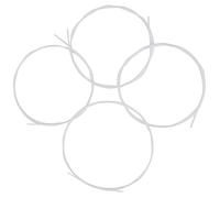 OFFSCH Corde in Nylon per Ukulele Resistenti allo Strappo, Set da 4 Pezzi Trasparenti per Sostituzione Corde Usurate, Accessori per Strumenti Musicali, per Principianti e Musicisti