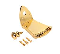 OFFSCH Cordiera in Metallo Per Mandolino Corde Con Viti Sostituzione Di Parti Per Mandolino Liutaio Dorate