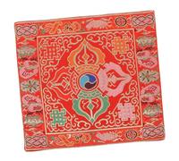 OFFSCH Cuscinetto A Doppio Per Ciotola Tibetana Cuscinetti Unici Per Ciotola Tibetana Tappetini Religiosa Cuscini Creativi Accessorio Buddista