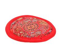 OFFSCH Cuscino Protettivo Per Ciotola Tibetana Pad Lana Per Suono Buddista Accessorio Artigianale Per Meditazione e Pratica Spirituale Colore Elegante e
