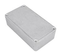 OFFSCH Custodia Per Progetto in Alluminio Contenitore Per Scatola Elettrica in Metallo Organizzatore Per Pedali Per Chitarra Scatola Per Effetti Scatola Di Contenimento in Alluminio