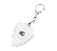 OFFSCH Custodia Porta Plettri Trasparente con Portachiavi Organizer Leggero e Compatto per Chitarristi Sacchetto per Custodia Plettri per Quotidiano e Viaggi