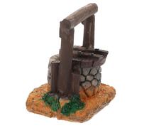 OFFSCH Decorazione Pozzo D’Acqua in Miniatura Vintage Ornamento Micro Paesaggio da Giardino e Acquario Statuina Simulata per Prato e Ambienti Interni Materiale Resistente e Design