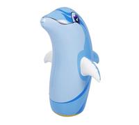 OFFSCH Delfino Gonfiabile A Forma di Delfino Galleggiante per Piscina in Plastica Decorazione Riutilizzabile Giocattolo Gonfiabile Giocattolo Galleggiante per Esterni