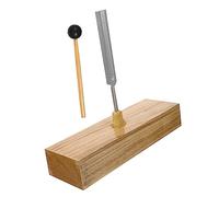 OFFSCH Diapason Sperimentale Con Martello Per Esperimenti Acustici e Fisici Realizzato in Metallo e Legno Di Tecnologia Avanzata Per Precisione e Durabilità