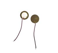 OFFSCH Disco Piezoelettrico 27 Mm Elementi Diaframma Cicalino Foglio Rame Chip Ceramico Con Filo Voce Leggibile Bassa Tensione