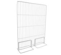 OFFSCH Divisori in Filo di Ferro per Congelatore 35x46 Cm Pannello Divisorio per Frigorifero Griglia Ventilata Separatore in Metallo per Organizzazione Alimenti Uso Domestico e Supermercato