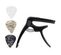 OFFSCH Elegante Capotasto Per Chitarra in Metallo Morsetto Per Capotasto Per Chitarra Acustica Plettro Per Chitarra Robusto E