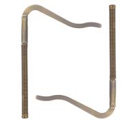 OFFSCH Fermasoldi in Metallo Set 2 Pezzi Clip Per Soldi e Carte Portafoglio Resistente Lega Di Zinco Compatto Per Uso Ufficio e Personale