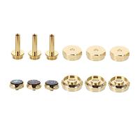 OFFSCH Fibbie Per Bottoni A Pressione Per Tromba Bottoni A Pressione Per Pistone Coperture Per Presse Accessori Per Strumenti Musicali Per Tromba