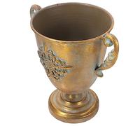 OFFSCH Fioriera in Ferro Vintage Vaso per Composizioni Floreali Contenitore per Fiori Decorativo per Interni E Esterni Piccolo E Squisito Vaso per Piante