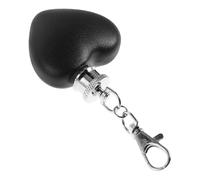 OFFSCH Flacone Fiaschetta da Tasca in Acciaio Inossidabile Forma di Cuore con Portachiavi Fiaschetta Mini per Whisky e Liquori per Campeggio e Attività Outdoor