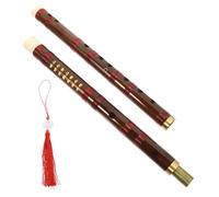 OFFSCH Flauto Cinese Dizi Portatile Flauto Di Bambù Per Principianti Studenti Strumento Musicale Nodo Decorativo Cinese e Diaframmi Di Ricambio