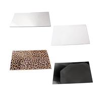 OFFSCH Foglio Battipenna Per Chitarra Acustica 44 X 29 Cm Materiale Acrilico E Pvc 3 Strati Resistente All'usura Calore Facile Da Installare Nastro Autoadesivo