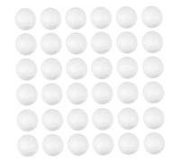OFFSCH Forme di Schiuma in Polistirene, 500 Palline Bianche da 1,5 Cm per Addobbi Fai da Te, Decorazioni Natalizie e Feste di Matrimonio