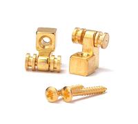 OFFSCH Ge06 Supporto Per Corde A Rulli in Metallo 2 Pezzi Per Supporti Per Chitarra Accessori Per Basso Strumenti Musicali