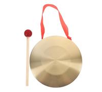 OFFSCH Gong A Mano Resistente in Ottone Gong Cinese Per Eventi Speciali Con Cavo Di Sospensione Per L'inaugurazione Dell'azienda