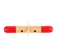 OFFSCH Guiro Legno Forma Pesce Strumento Percussione Ragazzo Ragazza Educativo Musicale Portatile Latino Divertente Giocattolo Stile