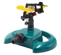 OFFSCH Irrigatore Rotante 360 Gradi per Prato, Impianto di Irrigazione Fuori Terra per Orto e Alberi, Plastico