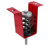 OFFSCH Isolatore di Vibrazioni a Molla per Sospensione, 80-120kg | Acciaio Zincato e Gomma, Supporto Antivibrante per Soffitto, Facile Installazione, Rosso, Accessori Inclusi