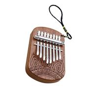 OFFSCH Kalimba Legno Da Tasti Strumento Musicale Portatile Per Adulti Pianoforte Per Dita Ergonomico Con Superficie Liscia e Suono Eccellente Per Momenti Di Condivisione Musicale