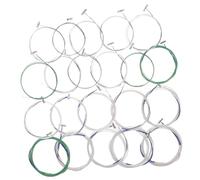 OFFSCH Kit Corde Guzheng 21 Pezzi in Filo Metallico Per Strumenti a Corda, Set Accessori Guzheng Multiuso Sostituzione Semplice, Suono Risonante e Sensibilità Bilanciata Per Musicisti