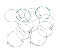 OFFSCH Kit Di 10 Corde Di Ricambio Per Guzheng Cinese Professionale in Metallo Adatte A Principianti E Professionisti Per Esercitarsi O Suonare Guzheng