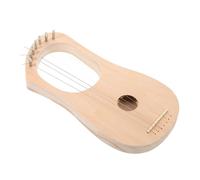 OFFSCH Kit Di Montaggio Per Arpa Lira in Legno Con 7 Corde Strumento Musicale Fai Da Te Senza Brand Completo Di Accessori Per Principianti E Amanti Della Musica