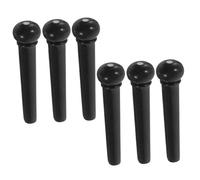 OFFSCH Kit Di Sostituzione Perni Per Ponticello Di Chitarra 6 Pezzi Piroli Per Corde Di Chitarra Acustica