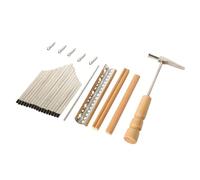 OFFSCH Kit Di Sostituzione Tasti Kalimba 17 Tasti Accessori Fai Da Te Parti Kalimba Tasto Pianoforte Pollice Martello Accordatura Set Chiavi