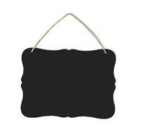 OFFSCH Lavagna Bifacciale Sospesa in Pannello Con Corda, Cartello Lavagna Cancellabile Riutilizzabile Per Messaggi e Decorazione Da Parete, Mini Bacheca Adatta a Casa e Ufficio