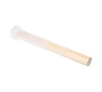 OFFSCH Mallet Legno Per Ciotole Bacchetta Con Testa Gomma Per Campane Cristallo e Strumenti Percussivi Accessorio Pratico Per Meditazione e Concerti