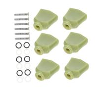 OFFSCH Manici Di Bloccaggio Delle Corde in Plastica Resistenti Set Di 6 Per Chitarra Acustica Per Sostituire Maniglie Di Accordatura Vecchie O Danneggiate