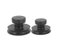 OFFSCH Manico in Gomma Per Ciotola Tibetana 2 Pezzi, Sollevatore Ventosa Forte Aspirazione, Accessori Per Campane Tibetane Piccoli e Leggeri, Per Suono Buddha e Meditazione