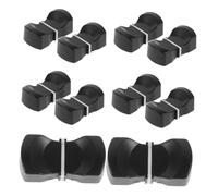 OFFSCH Manopole del Fader in Plastica Foro Interno da 4mm 10 Pezzi Coperture per Slider, Facile Installazione e Funzionamento Fluido per Mixer Accessori per Console Dj