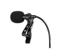 OFFSCH Microfono Lavalier A Clip Jack Da 3,5 Mm Mini A Condensatore Portatile Per Smartphone Tablet Pc Per Registrazioni Audio Video Lezioni Parlare Telefono Cellulare