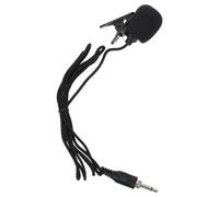 OFFSCH Microfono Lavalier Da Collare Connessione A Vite Filettata 3,5 Mm Per Registrazione Audio Chiara E Portatile Per Smartphone Tablet E Computer