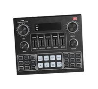 OFFSCH Mixer Audio Portatile Voci Per Smartphone e Laptop Audio Per Streaming Live Facile Usare and Play Speciali e