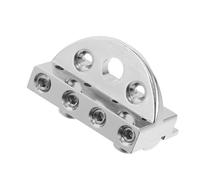 OFFSCH Morsetto Di Bloccaggio Per Chitarra in Ottone Con Viti Blocco Corde Per Ponte Senza Paletta Di Ricambio Per Accordatura Stabile e Facile Installazione