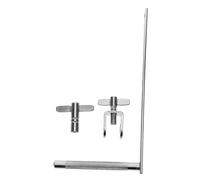 OFFSCH Morsetto in Metallo Per Campanaccio Da Basso Tamburo Supporto Fisso Stabile Per Batteristi Staffa Regolabile Facile Da Installare Accessorio Per Percussioni Resistente e Multifunzi